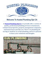 Plumbing Repair & Installation Services in Ojai.pdf