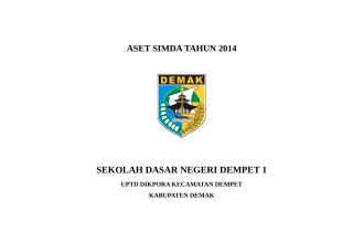 SDN DEMPET 1 - COVER ASET SIMDA TAHUN 2014.doc