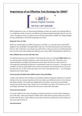 Atlei - Importance of an Effective Test Strategy for GMAT.pdf