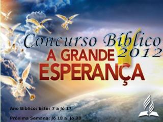 concurso bíblico 2012 - 24.ppt