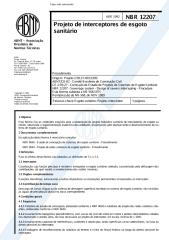 NBR 12207 - 1992 - Projeto de Interceptores de Esgoto Sanitário.pdf
