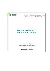 Orientações de Ensino Clínico.doc